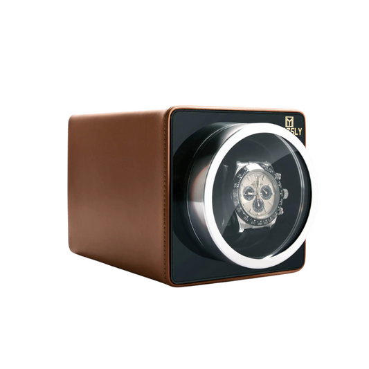 Single Watch Winder – Ultra-Quiet Motor with Multiple Rotation & TPD Settings