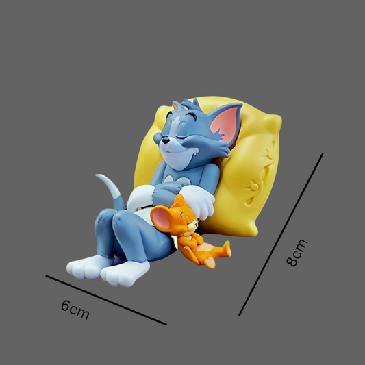 Cartoon Tom & Jerry Figurine – Cute Desk, Car, and Home Decoration | Adorable Toy Ornament