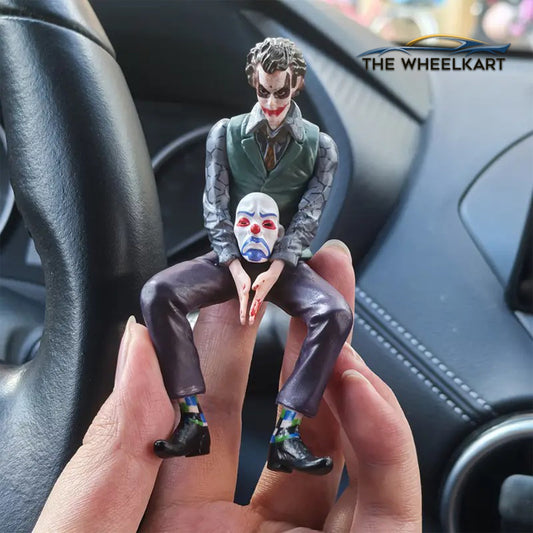 Car dashboard decorative clown tail seat ornament