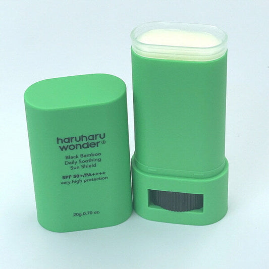 Black Bamboo Daily Soothing Sun Shield 20g - HaruHaru
