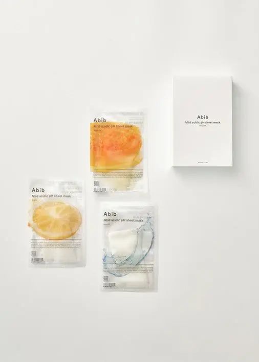 Mild Acidic pH Sheet Mask Set - Abib