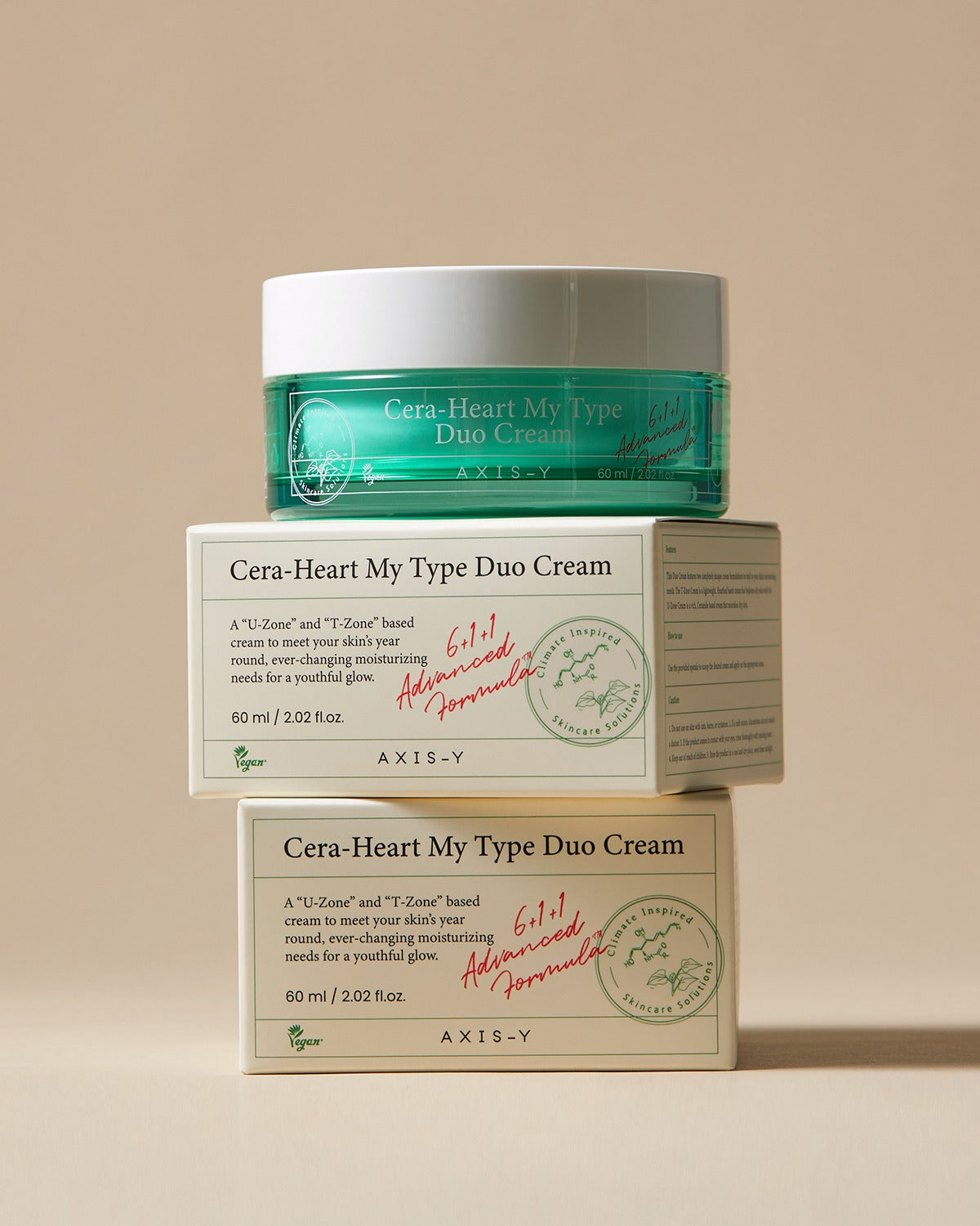 Cera-Heart My Type Duo Cream 60ML - AXIS Y
