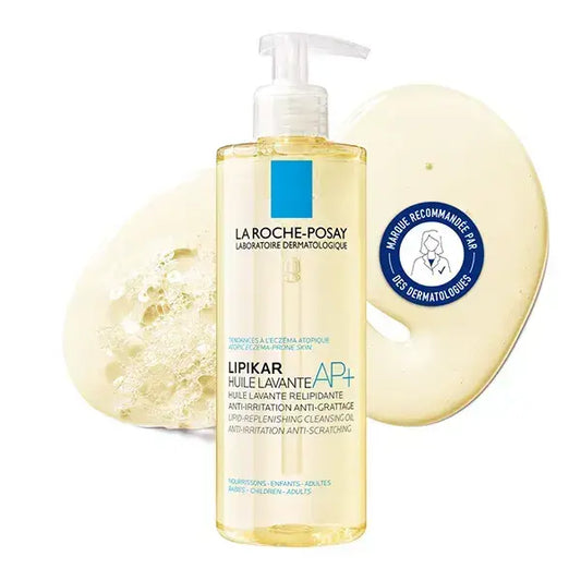 زيت الاستحمام المنظف Lipikar Huile Lavante AP+ سعة 400 مل - لاروش بوزيه