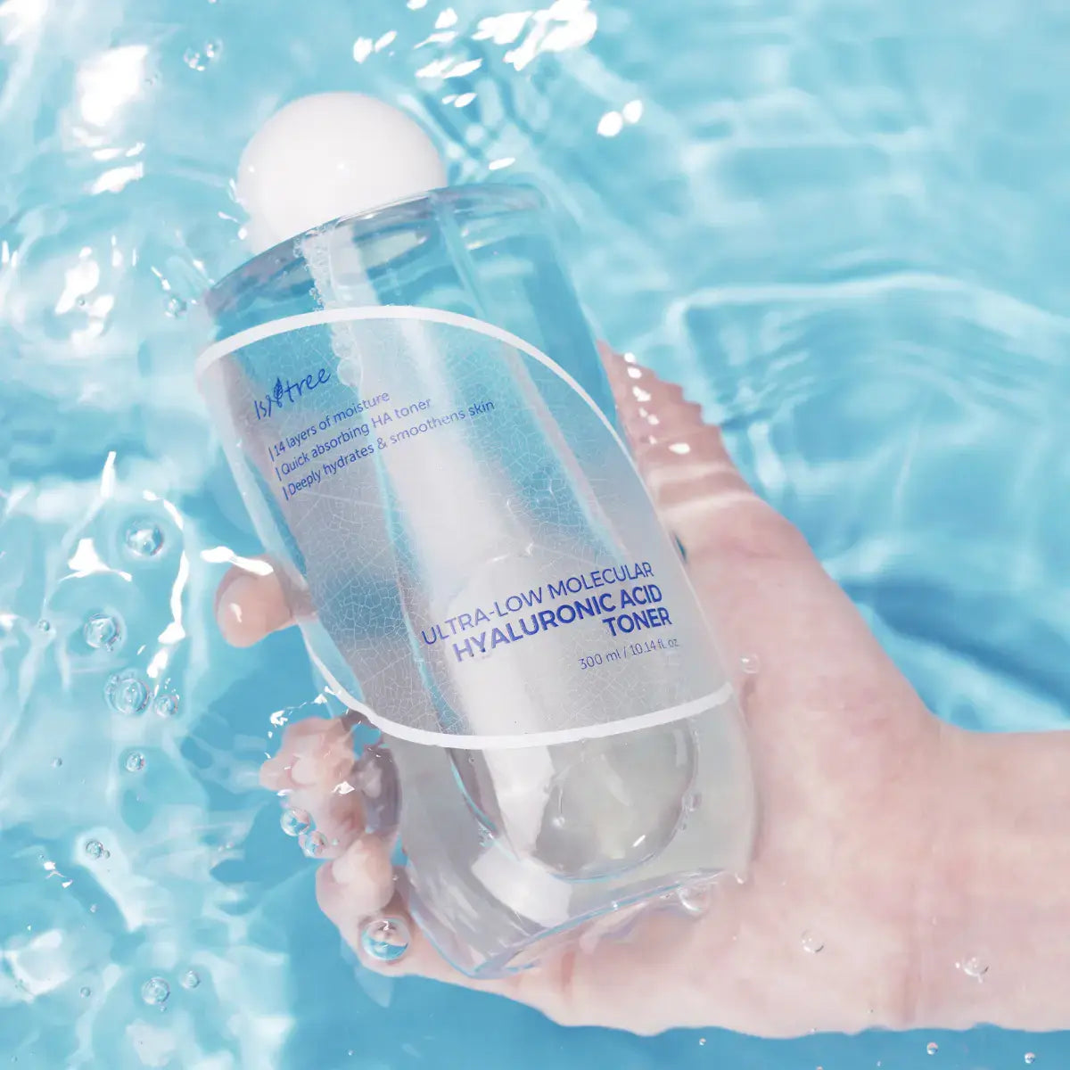 تونر حمض الهيالورونيك ذو الوزن الجزيئي المنخفض للغاية 300 مل - إيزنتري