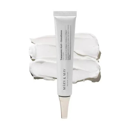 كريم العين بحمض الترانيكساميك والجلوتاثيون، حجم صغير 12 غرام - ماري آند ماي