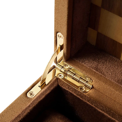 MOZSLY Luxury 6 Watch Storage Box – Bruges Terra Brown (Artist’s Series)