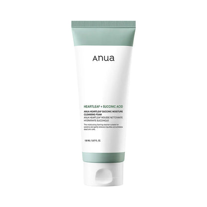 Heartleaf Succinic Moisture Cleansing Foam 150ml - ANUA