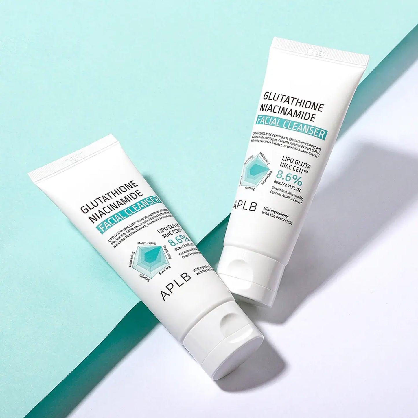 غسول الوجه بالجلوتاثيون والنياسيناميد 80 مل - APLB