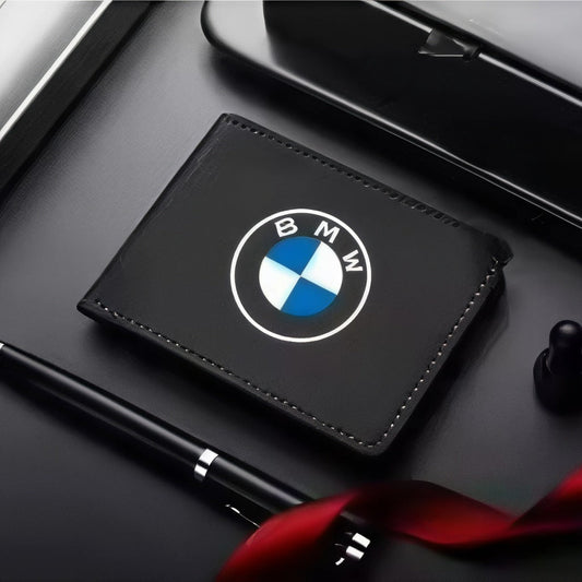 محفظة سيارة BMW - منظم لرخصة القيادة وبطاقة الهوية وحامل البطاقات