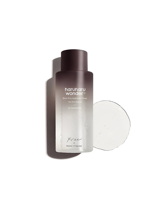 Black Rice Hyaluronic Toner Fragrance Free 150ml - Haruharu Wonder