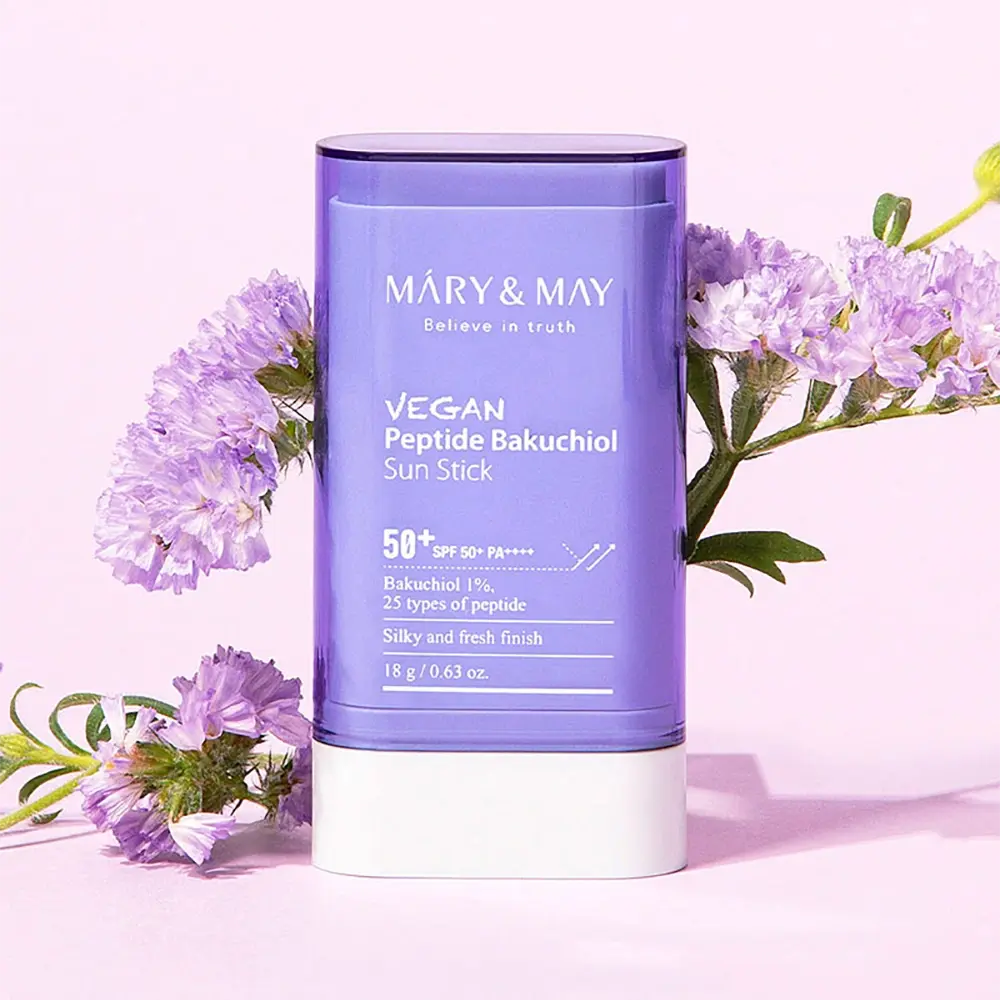 عصا باكوشيول النباتية النباتية ببتيدية 18 غرام - ماري آند ماي