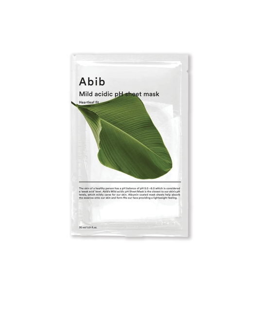 Mild Acidic pH Sheet Mask Set - Abib