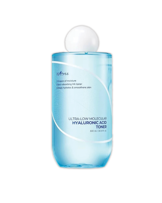 تونر حمض الهيالورونيك ذو الوزن الجزيئي المنخفض للغاية 300 مل - إيزنتري