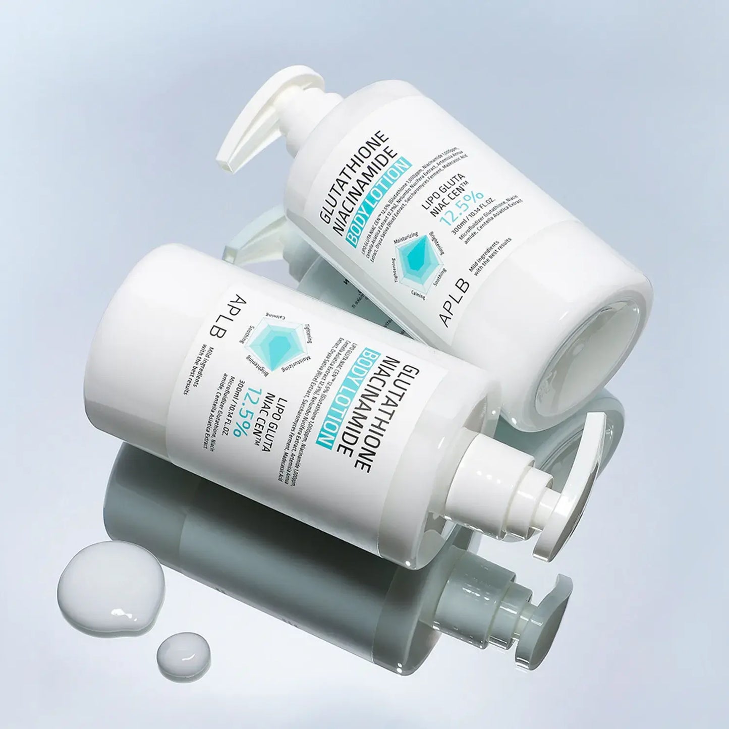 لوشن للجسم بالجلوتاثيون والنياسيناميد 300 مل - APLB