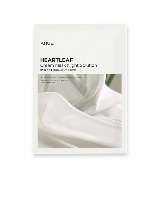 Heartleaf Cream Mask Night Solution Pack Set 25ml - ANUA