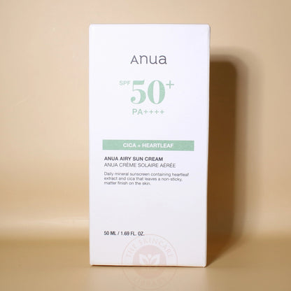Airy Sun Cream Renewed Version 50ml - ANUA