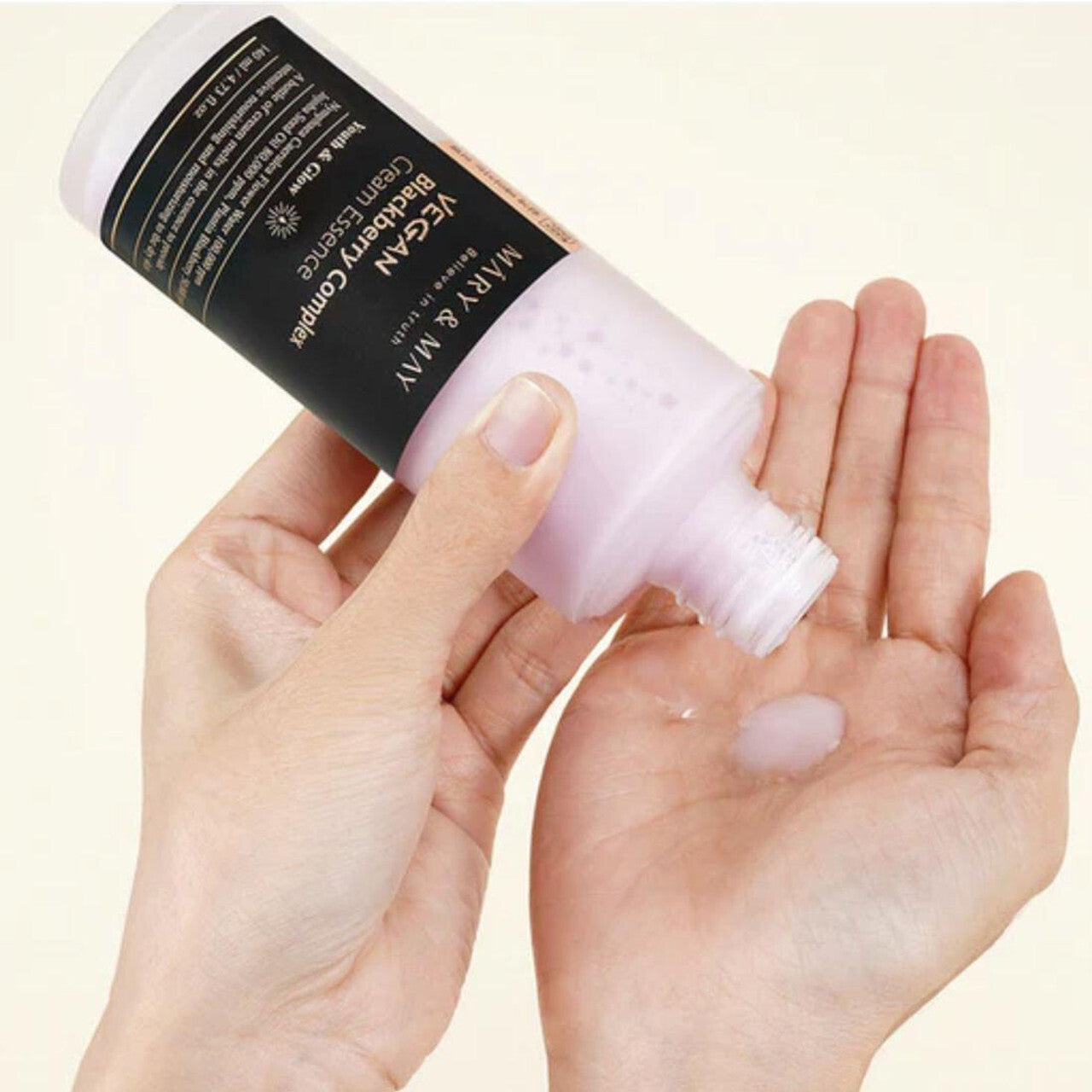 خلاصة كريمة التوت الأسود النباتية 140 مل - ماري آند ماي