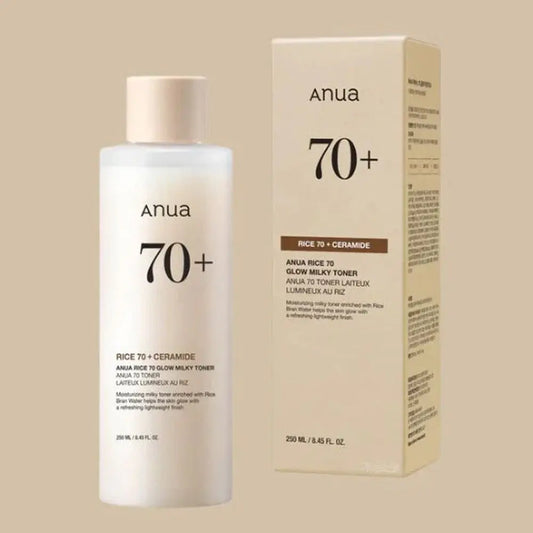 Rice 70 Glow Milky Toner 250ml - ANUA